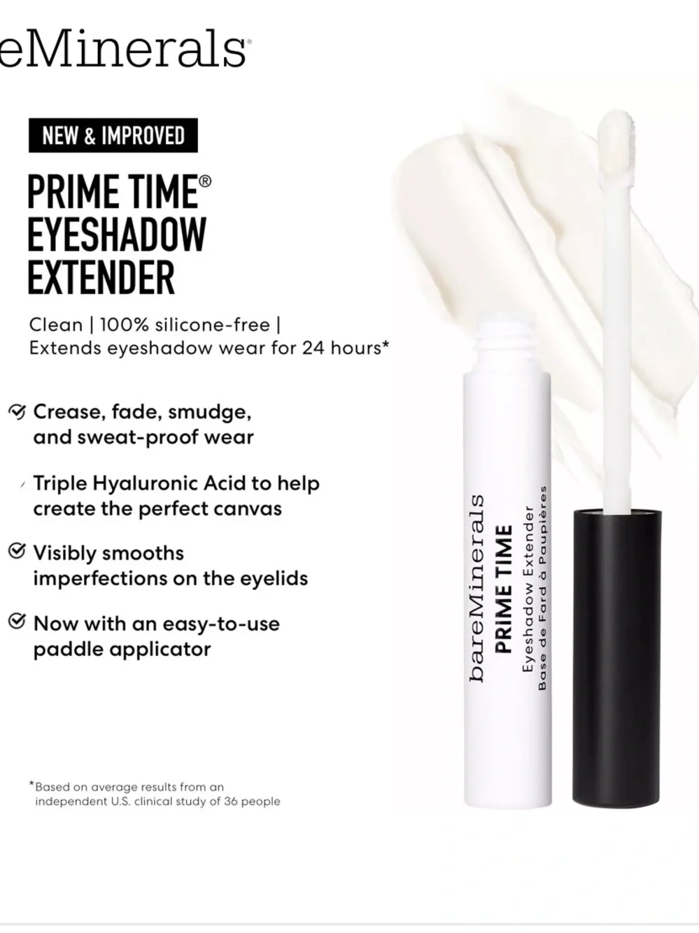 ⚡️🖤Bareminerals Prime Time Eyeshadow Extender